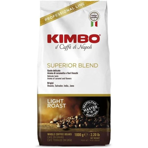 Кофе зерновой KIMBO Superior Blend обжарка средняя 1 шт 1 кг [014005]