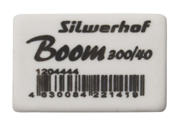 Ластик Silwerhof Boom 300/40 каучук белый