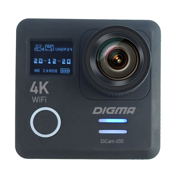 Экшн-камера Digma DiCam 450 черный